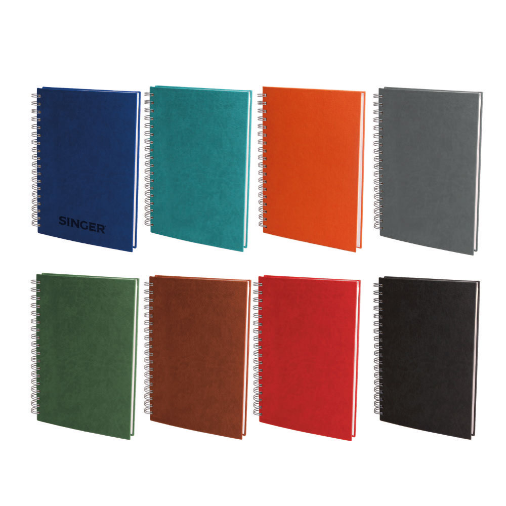 ELMADAĞ LACİVERT TARİHLİ SPİRALLİ AJANDA (17X24 CM)