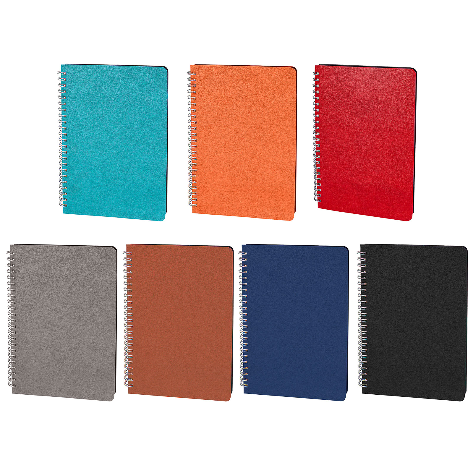 AKYURT GRİ SPİRALLİ TARİHSİZ DEFTER (13X21 CM)