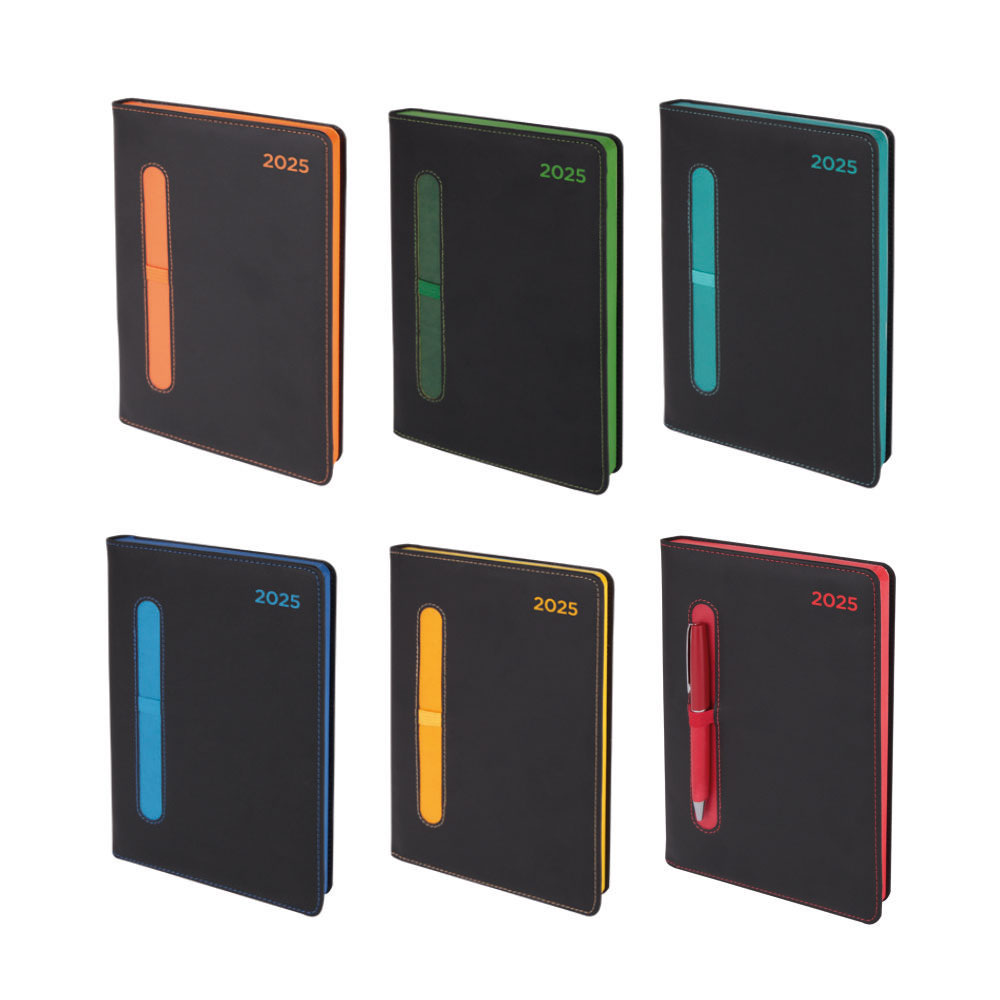 ERGAZİ LACİVERT TARİHLİ AJANDA (17X24 CM)