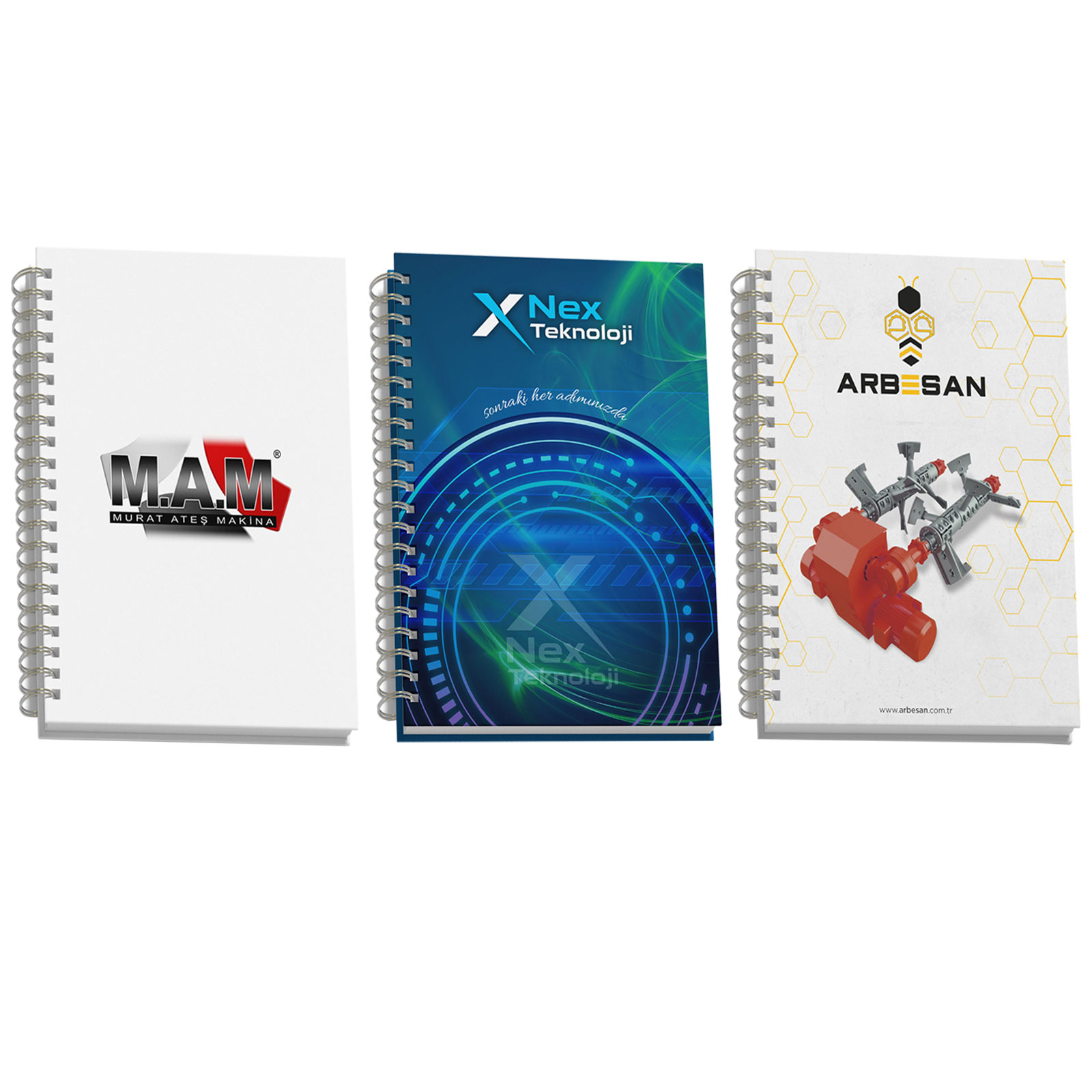 TANDOĞAN KUŞE MUKAVVA SIVAMA SPİRALLİ DEFTER 20X28 CM