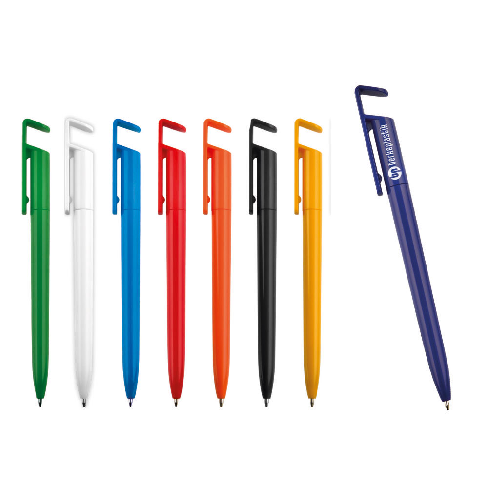 SEYHAN BEYAZ TELEFON TUTUCULU PLASTİK TÜKENMEZ KALEM