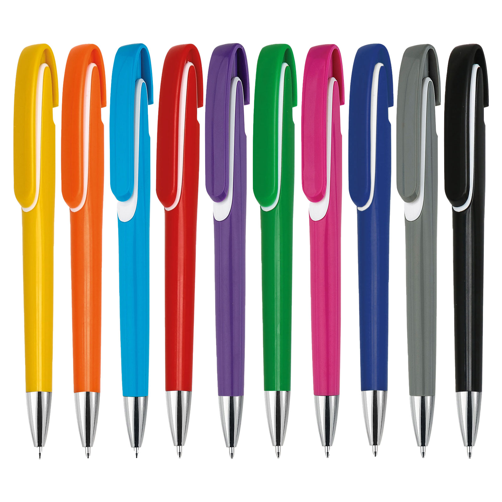 ÇUKURCA SİYAH PLASTİK TÜKENMEZ KALEM