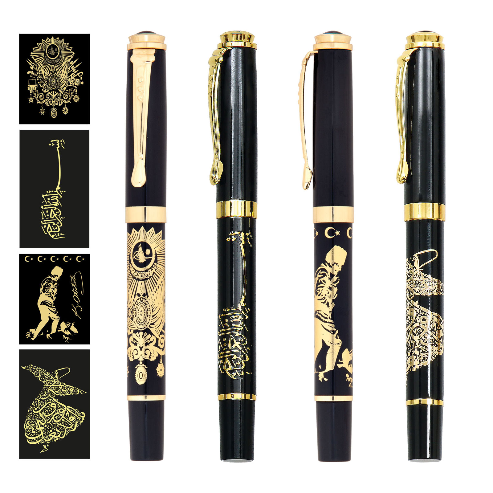 YÜREĞİR ATATÜRK KABARTMALI TEKLİ KALEM SETİ 