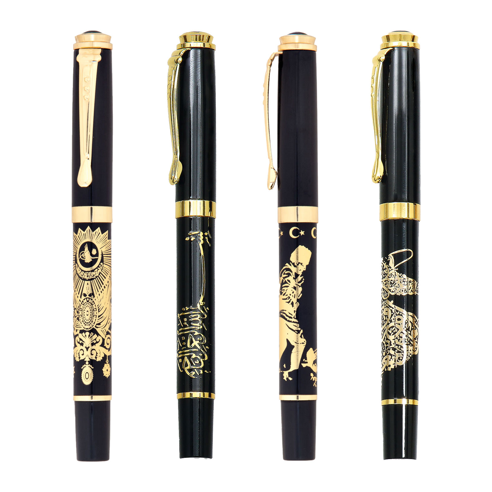 SOLHAN ATATÜRK KABARTMALI METAL ROLLER KALEM 