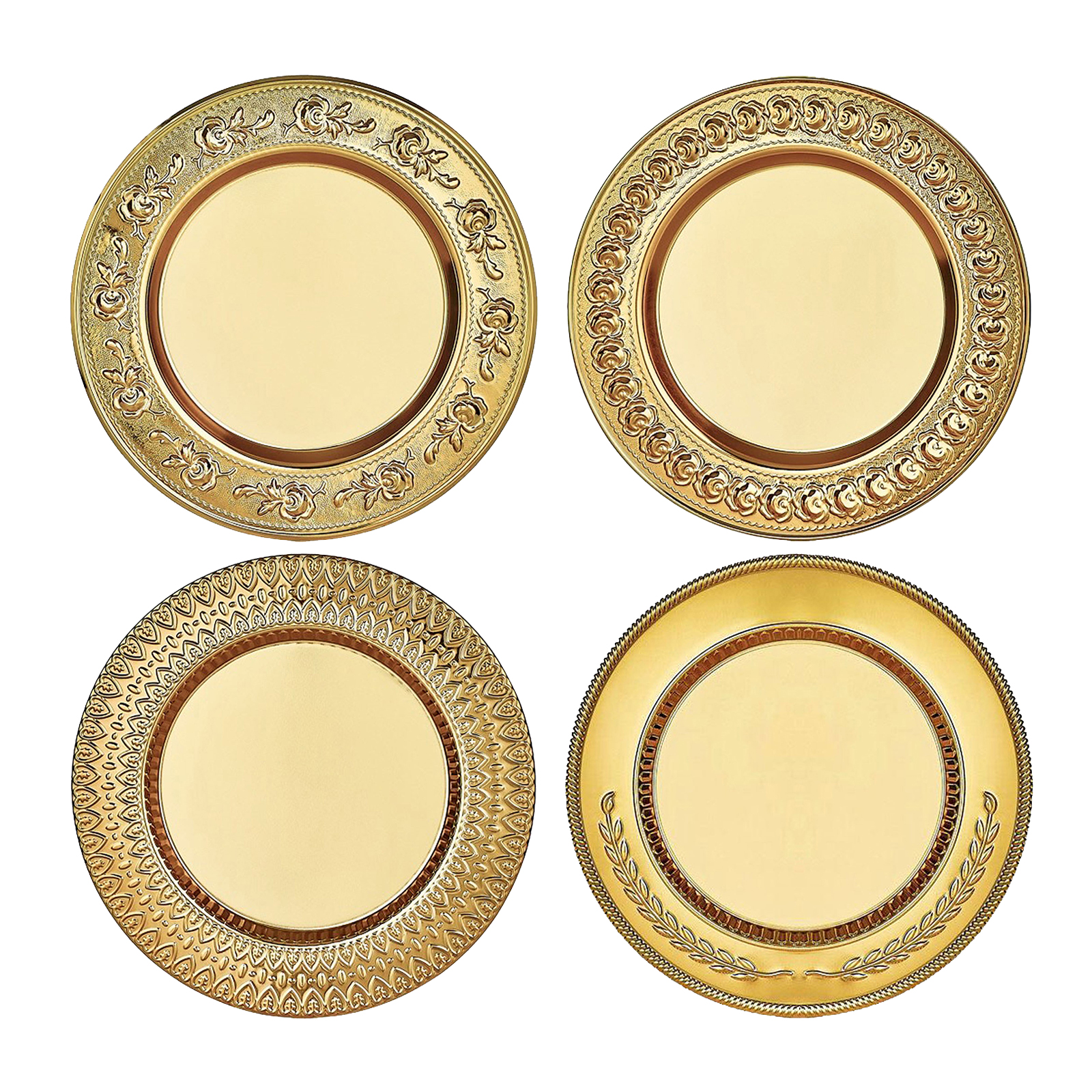 AYT-04 ALTIN YALDIZ İŞLEMELİ PLAKET TABAK