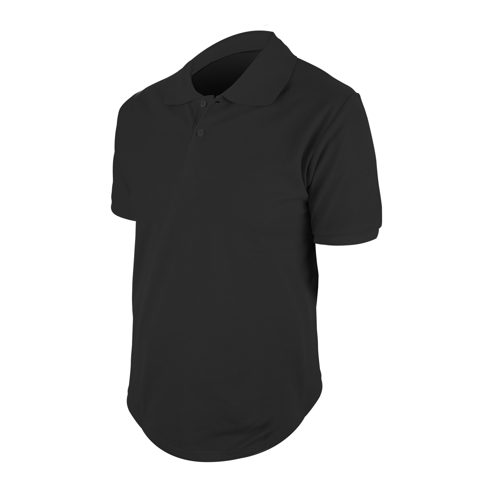 BEGONYA SİYAH M POLO YAKA TİŞÖRT